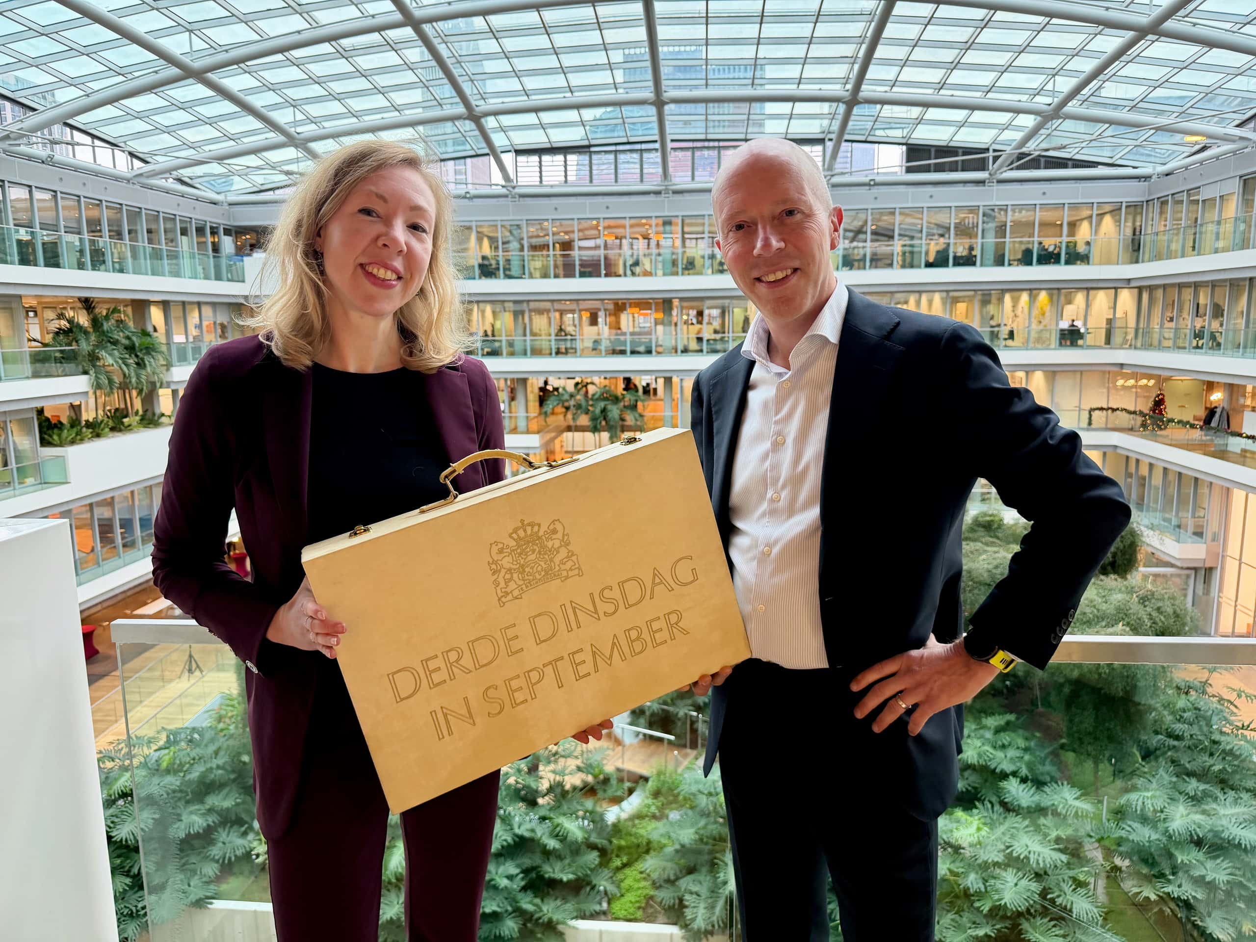 Joris Bongers en Isaura van den Berg (TFA)