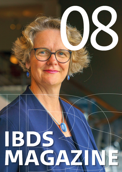 cover IBDS Magazine #8 met Marjolein Jansen